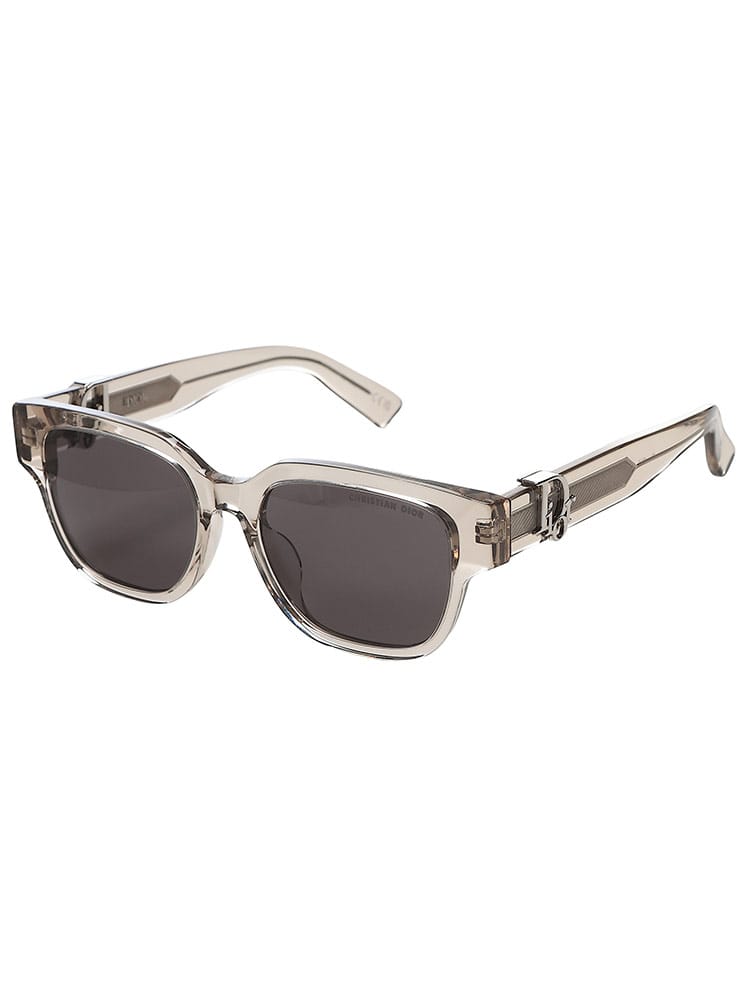 DIOR (ディオール) メンズ サングラス スクエア クリアフレーム アイウェア OBLIQUE CDDM40153F