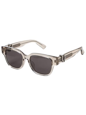 DIOR (ディオール) メンズ サングラス スクエア クリアフレーム アイウェア OBLIQUE CDDM40153F