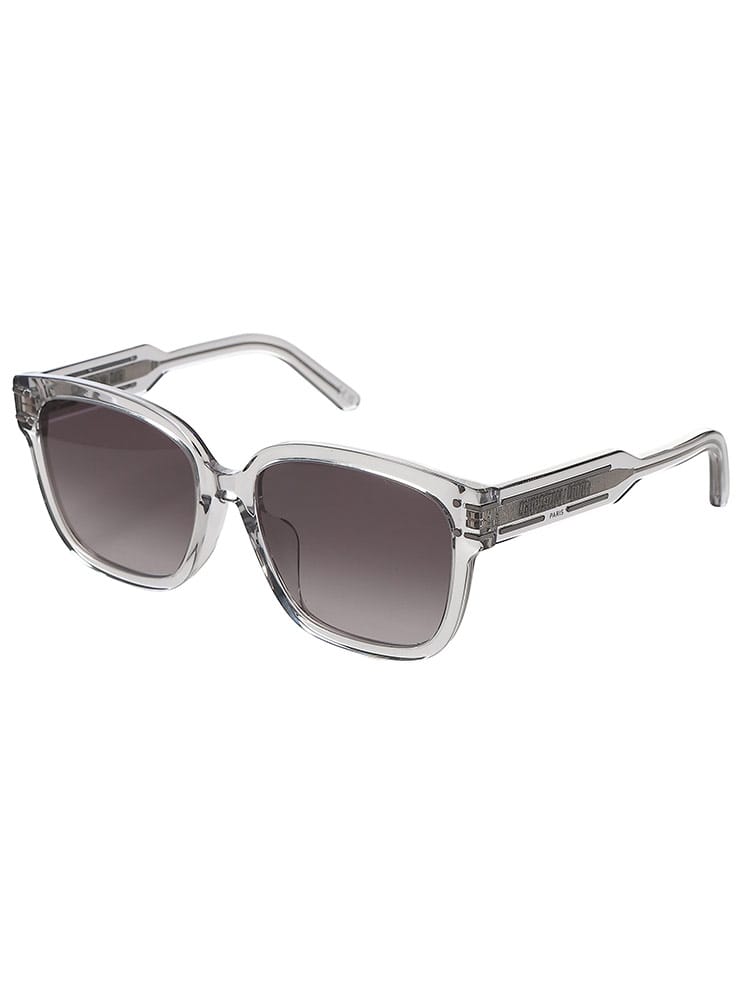 DIOR (ディオール) メンズ サングラス スクエア クリアフレーム アイウェア SIGNATURE CDCD40140F