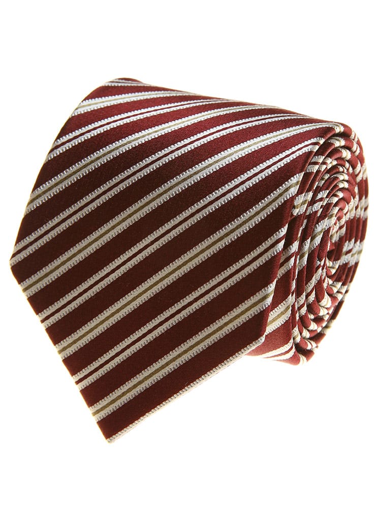 SARTORIA DEL GROSSO (サルトリアデルグロッソ) シルク100％ ストライプ＆総柄 ネクタイ