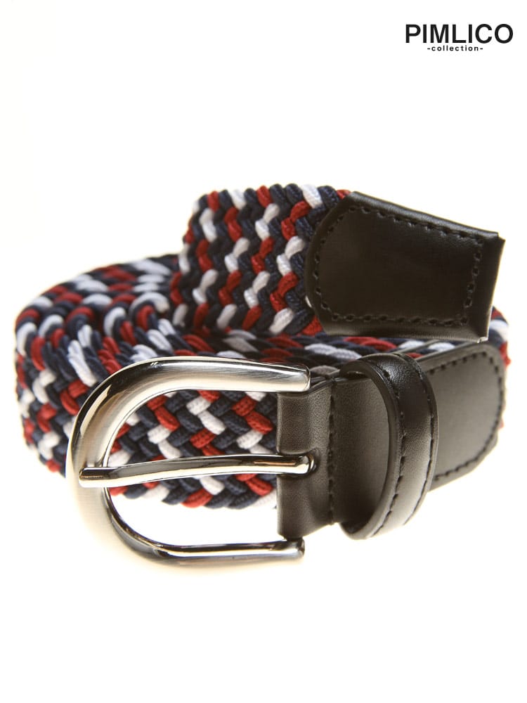 WEB限定 大きいサイズ メンズ PIMLICO (ピムリコ) 選べる ゴム メッシュベルト 130cm