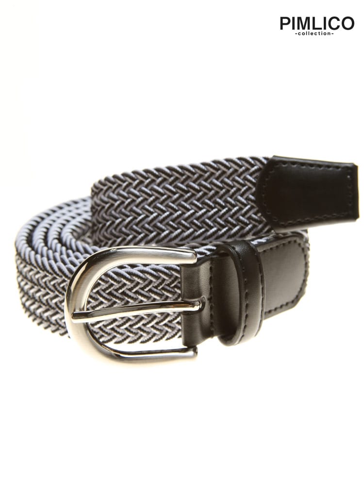 WEB限定 大きいサイズ メンズ PIMLICO (ピムリコ) 選べる ゴム メッシュベルト 130cm