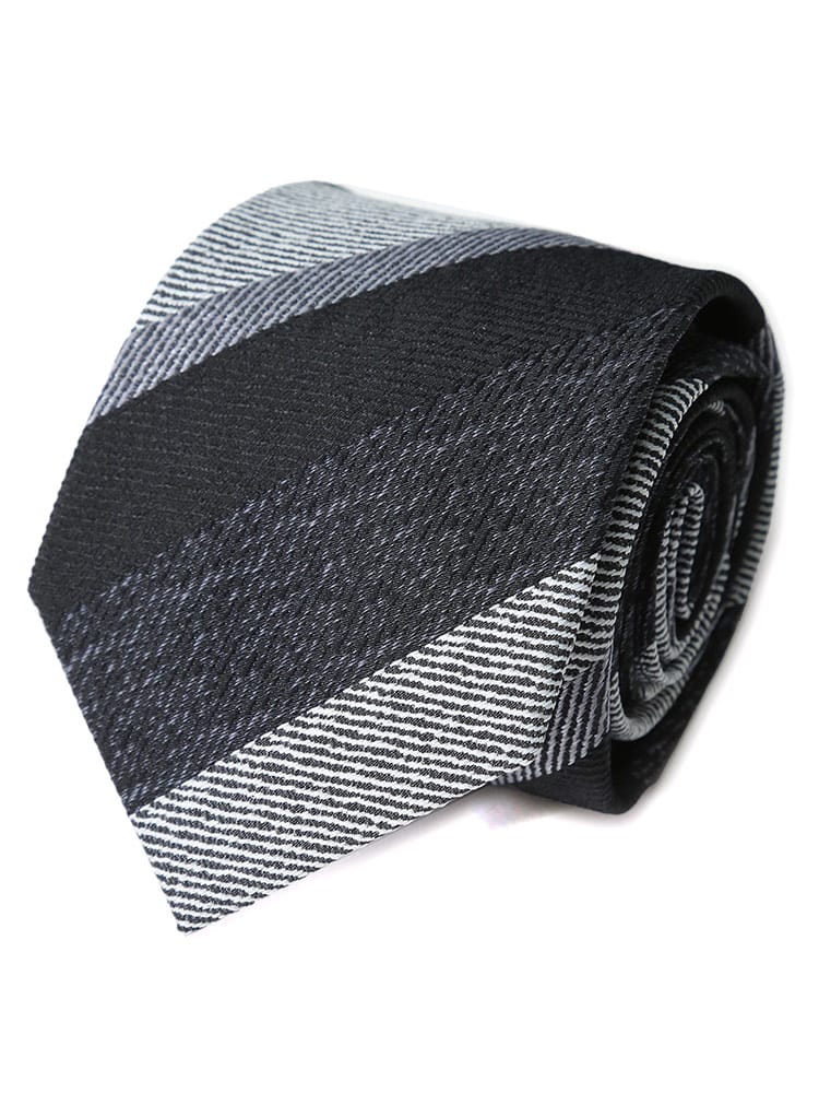 HYBRIDBIZ ハイブリッドビズ ウォッシャブル 撥水 形態安定 ストライプ ネクタイ