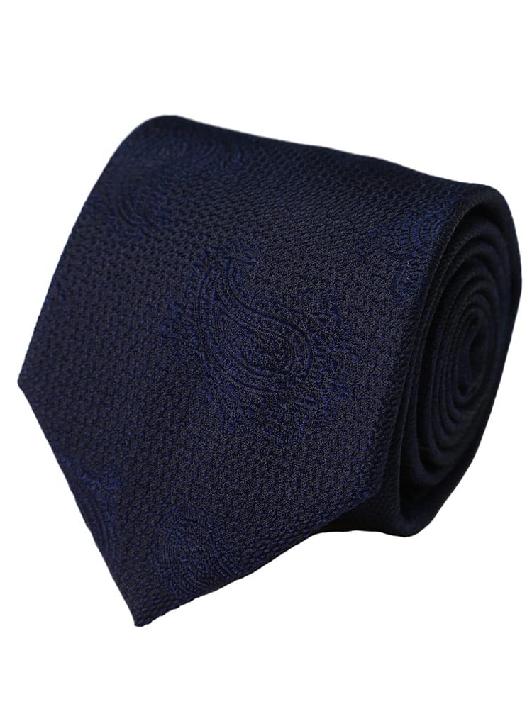SARTORIA DEL GROSSO (サルトリアデルグロッソ) シルク100％ デザイン 無地 ネクタイ