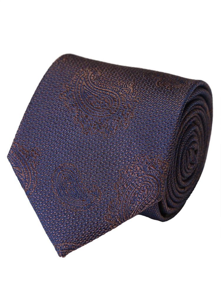 SARTORIA DEL GROSSO (サルトリアデルグロッソ) シルク100％ デザイン 無地 ネクタイ