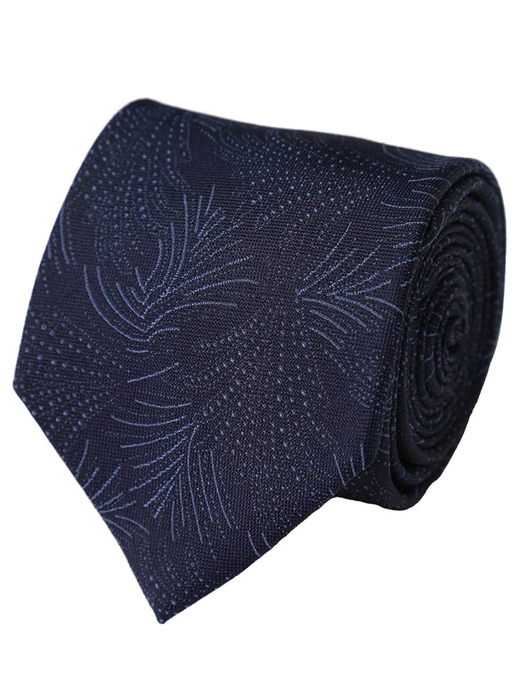 SARTORIA DEL GROSSO サルトリアデルグロッソ シルク100％ デザイン 総柄 ネクタイ
