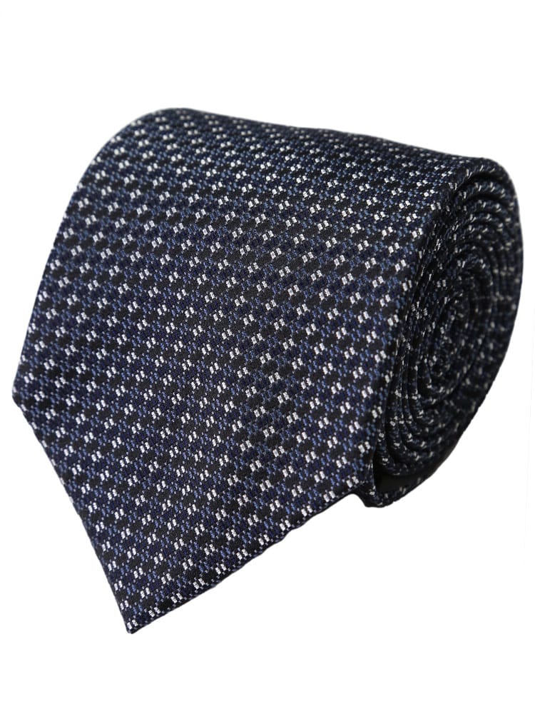 SARTORIA DEL GROSSO サルトリアデルグロッソ シルク100％ デザイン 小紋柄 ネクタイ