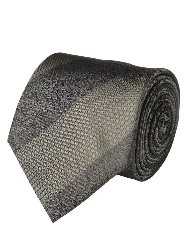 DESIGN in ITALY シルク100％ ストライプ ネクタイ B＆T CLUB ビーアンドティークラブ 大きいサイズ メンズ