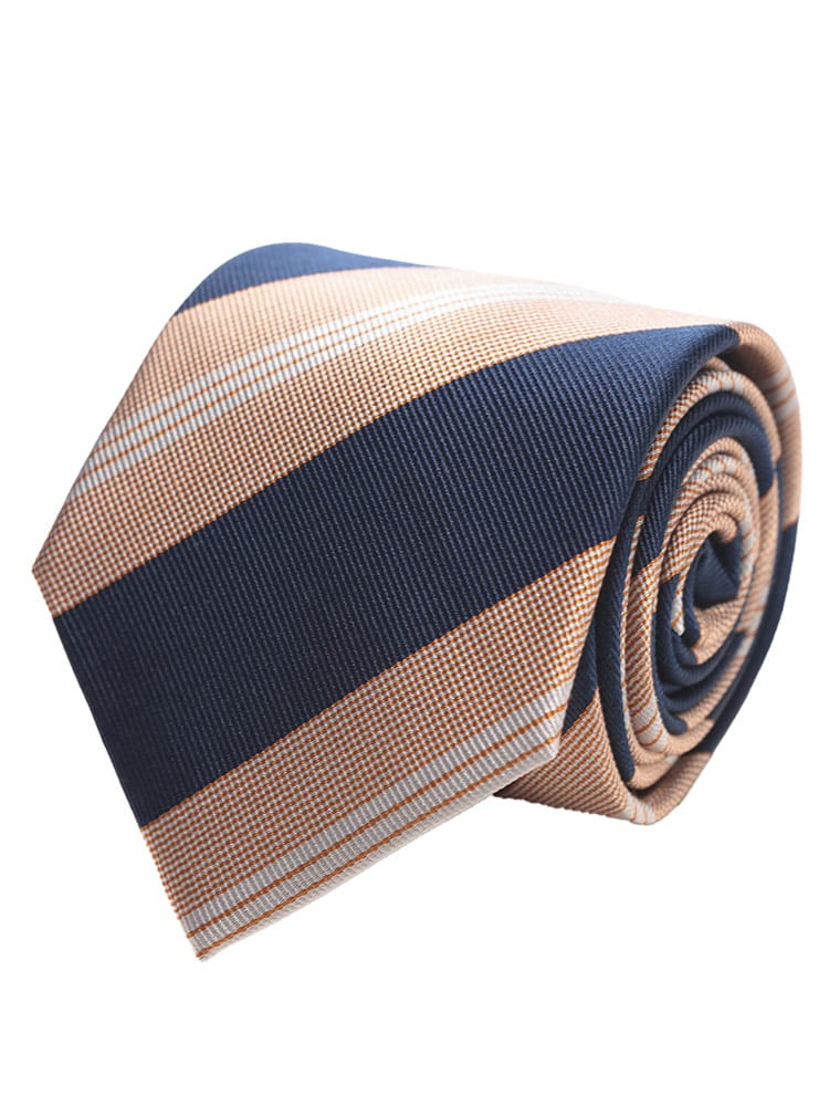ネクタイ DESIGNINITALY シルク ストライプ タイ 柄 ギフト プレゼント 大きいサイズ メンズ ビジネス