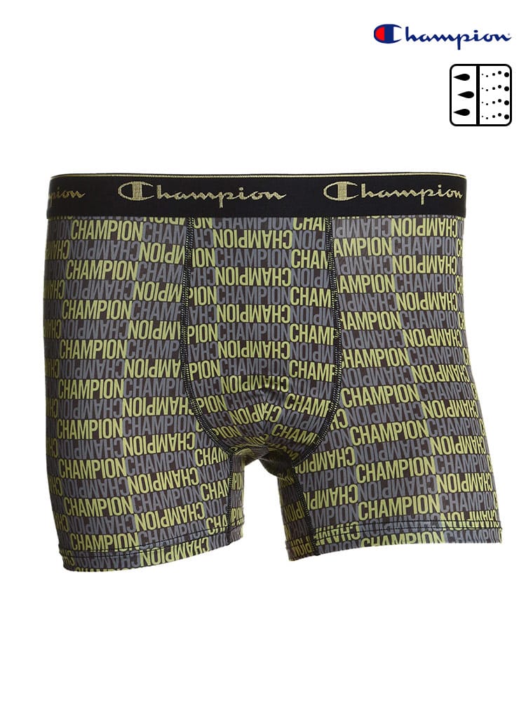 大きいサイズ メンズ Champion チャンピオン 吸汗速乾 デジタルロゴプリント 前閉じ ボクサーパンツ 3L 4L 5L