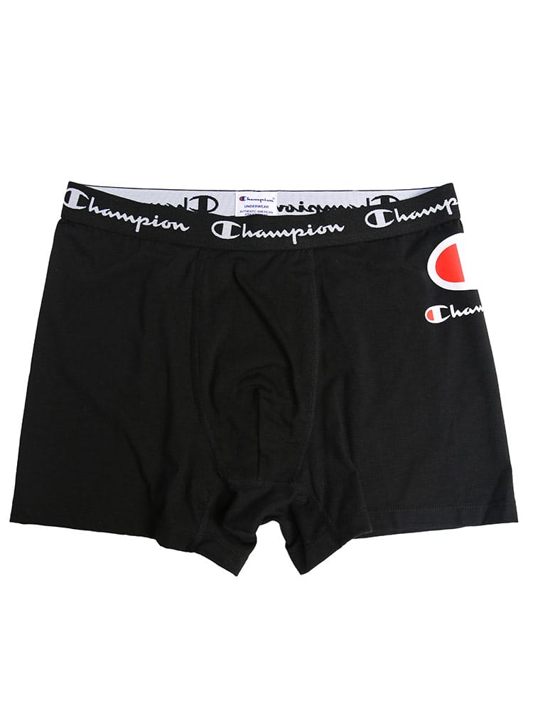 大きいサイズ メンズ Champion チャンピオン 抗菌防臭 ストレッチ ドライ サイドロゴ 前閉じ ボクサーパンツ 3L 4L 5L