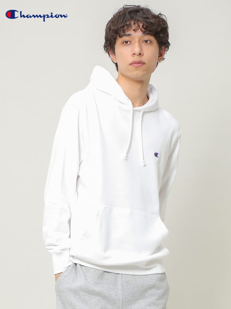 Champion (チャンピオン) ワンポイント プルオーバー パーカー