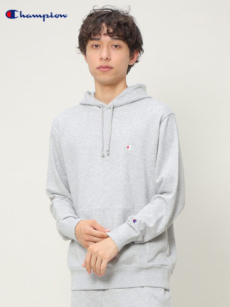 Champion (チャンピオン) ワンポイント プルオーバー パーカー