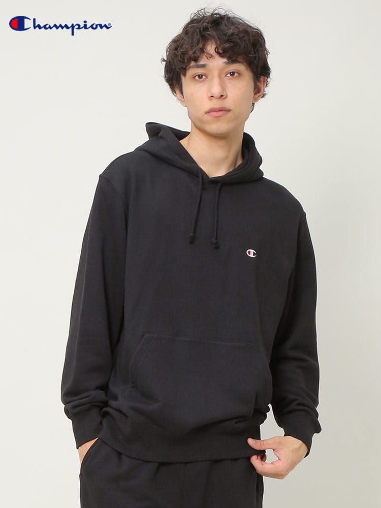 Champion (チャンピオン) ワンポイント プルオーバー パーカー