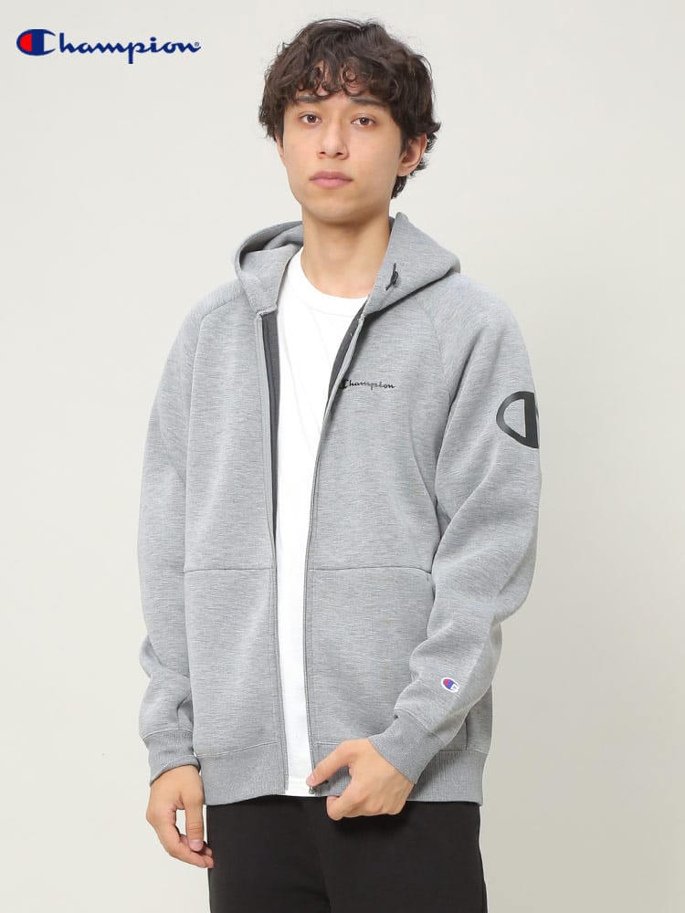 Champion (チャンピオン) WRAP AIR ストレッチ フルジップ パーカー