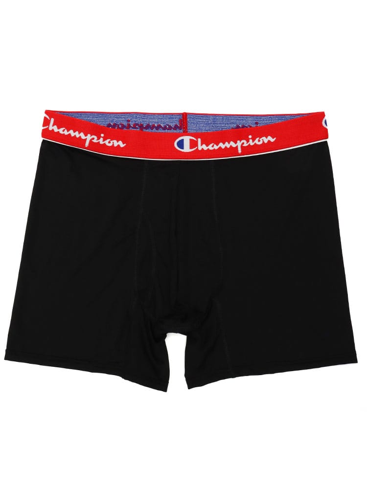 大きいサイズ メンズ Champion (チャンピオン) ストレッチ 抗菌防臭 3DPOUCH 前開き ボクサーパンツ 3L 4L