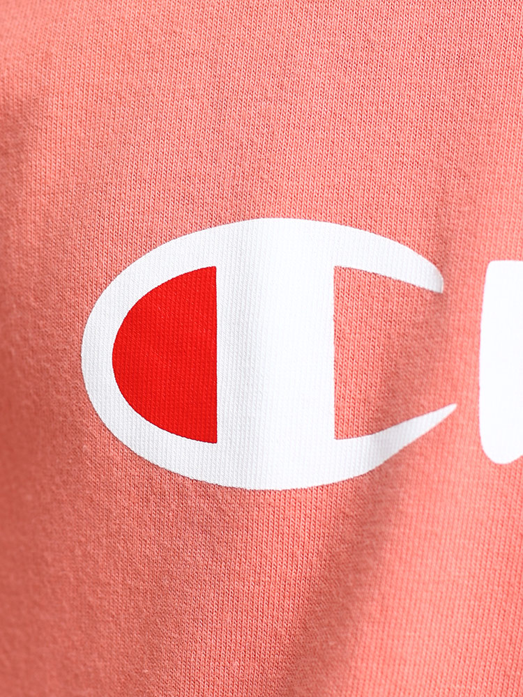 Champion (チャンピオン) スクリプトロゴ クルーネック 半袖 Tシャツ