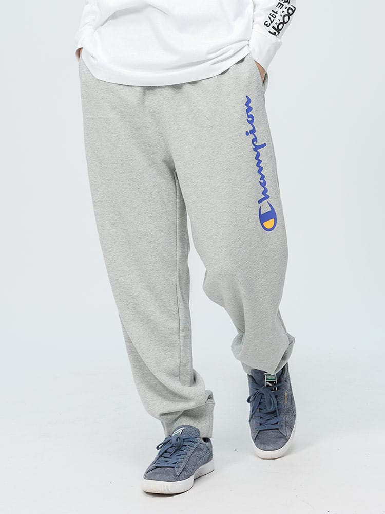 Champion (チャンピオン) USAコットン サイドロゴ スウェットパンツ