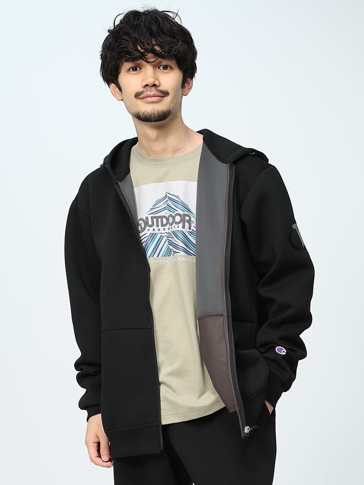 Champion (チャンピオン) Wrap-Air ストレッチ フルジップ パーカー