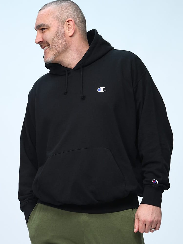 プルオーバー パーカー バックロゴ トップス スウェット フード 裏毛 大きいサイズ メンズ