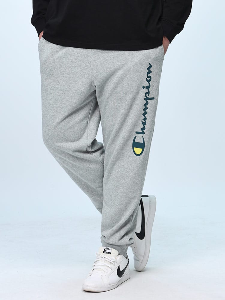 スウェットパンツ サイドロゴ ボトムス パンツ ロングパンツ 裏毛 大きいサイズ メンズ