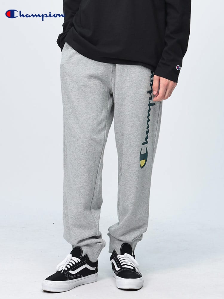 Champion (チャンピオン) 裏毛 ラインロゴ スウェットパンツ C3A211