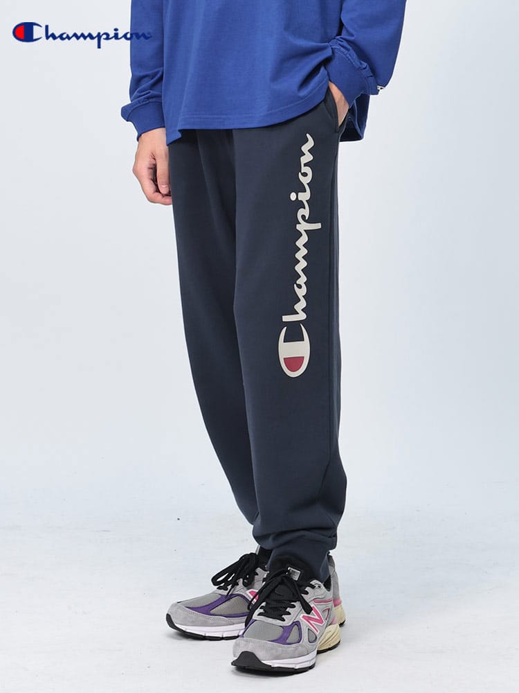 Champion (チャンピオン) 裏毛 ラインロゴ スウェットパンツ C3A211