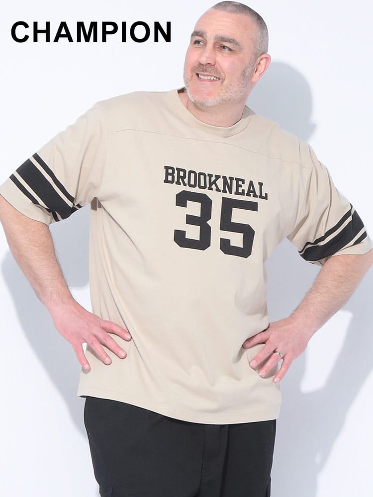 【EC限定価格】ナンバリング 半袖 フットボール Tシャツ 大きいサイズ メンズ