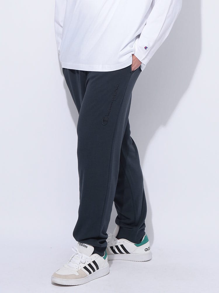 【WEB先行値下げ】スウェット パンツ ワンポイントC ロゴ刺繍 ウエストゴム ボトムス ジョガーパンツ スポーツ 大きいサイズ メンズ