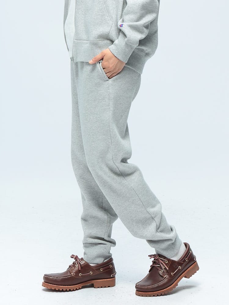 Champion (チャンピオン) 裏起毛 ワンポイント アクティブ スウェットパンツ
