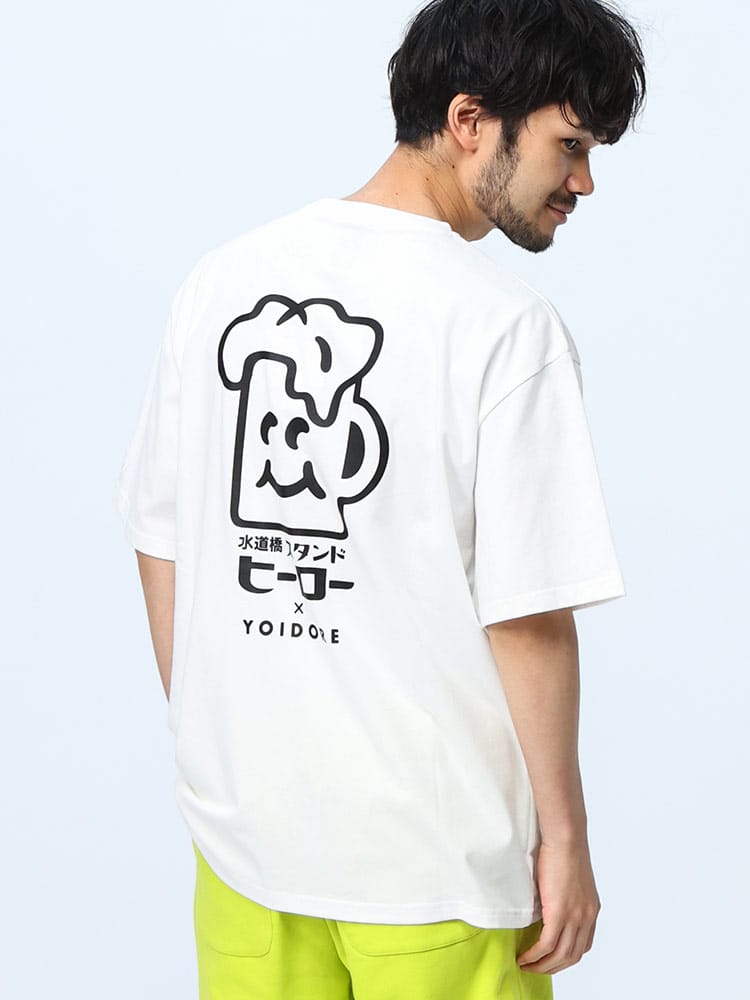 YOIDORE (ヨイドレ) YOIDORE×スタンドヒーロー バックプリント コラボＴシャツ 824509