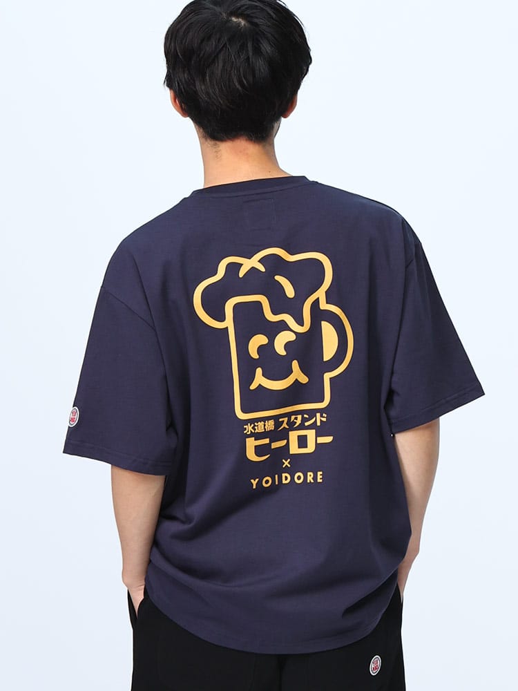 YOIDORE (ヨイドレ) YOIDORE×スタンドヒーロー バックプリント コラボＴシャツ 824509
