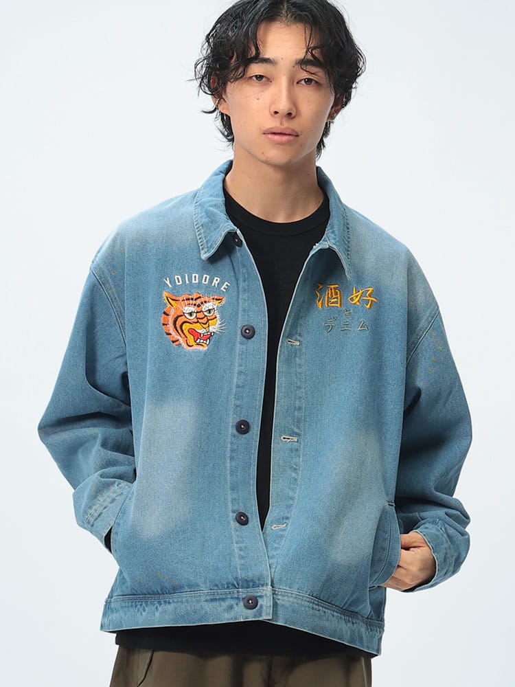 YOIDRE (ヨイドレ) スーベニア 刺繍 デニムジャケット 834700