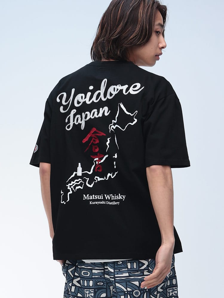 YOIDORE (ヨイドレ) 倉吉コラボ クルーネック 半袖 Tシャツ 815504