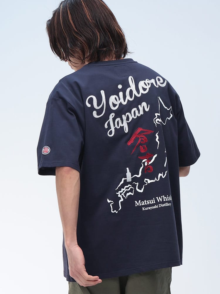 YOIDORE (ヨイドレ) 倉吉コラボ クルーネック 半袖 Tシャツ 815504