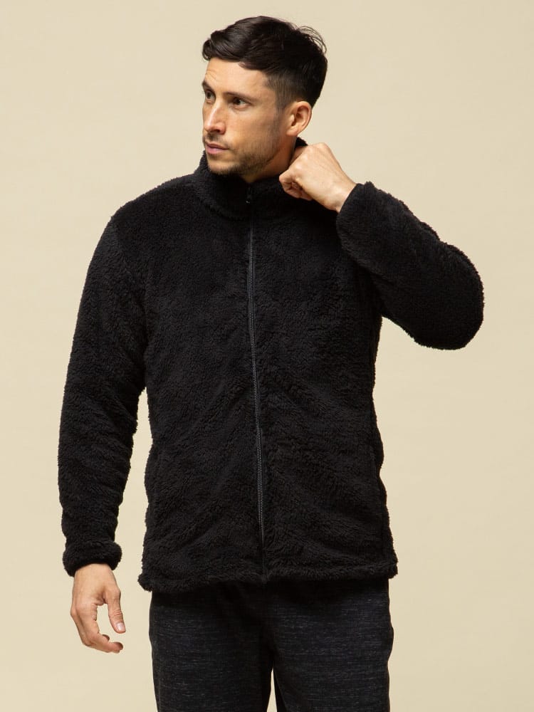 S＆SONS (エスアンドサンズ) ファーリーフリース フルジップ スタンド ジャケット