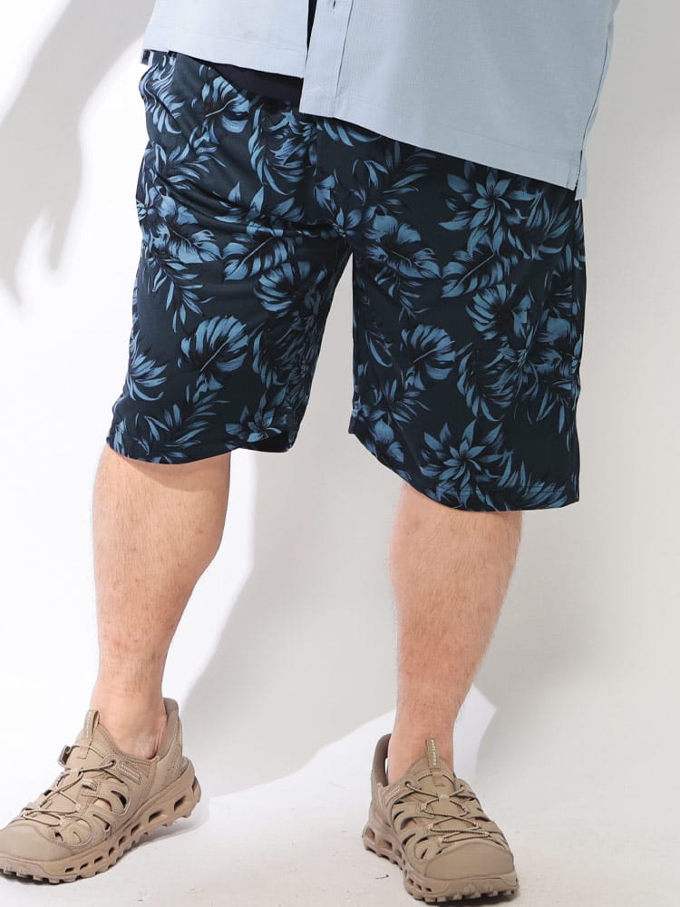 【WEB限定価格】ショートパンツ メンズ 大きいサイズ ハニカムメッシュ 総柄 軽量 ストレッチ ショーツ ボトムス 軽い 速乾 通気性 伸縮性 プリント 涼しい 春 夏