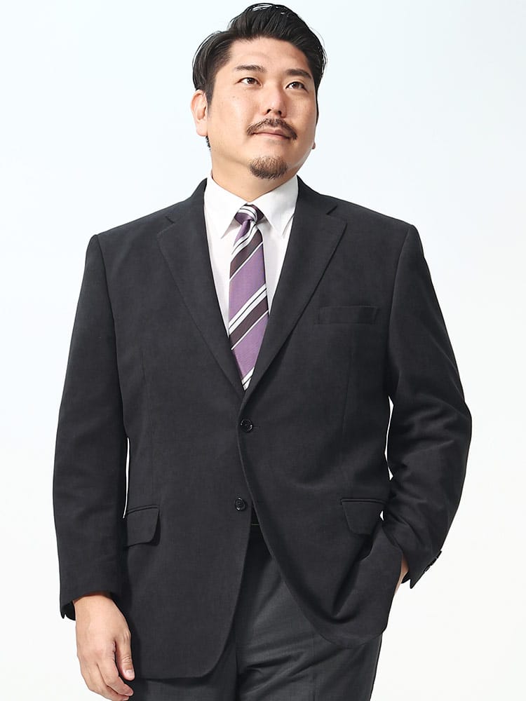 在庫処分 返品交換不可 ピケニット シングル 2ツ釦 ジャケット B＆T CLUB ビーアンドティークラブ 大きいサイズ メンズ