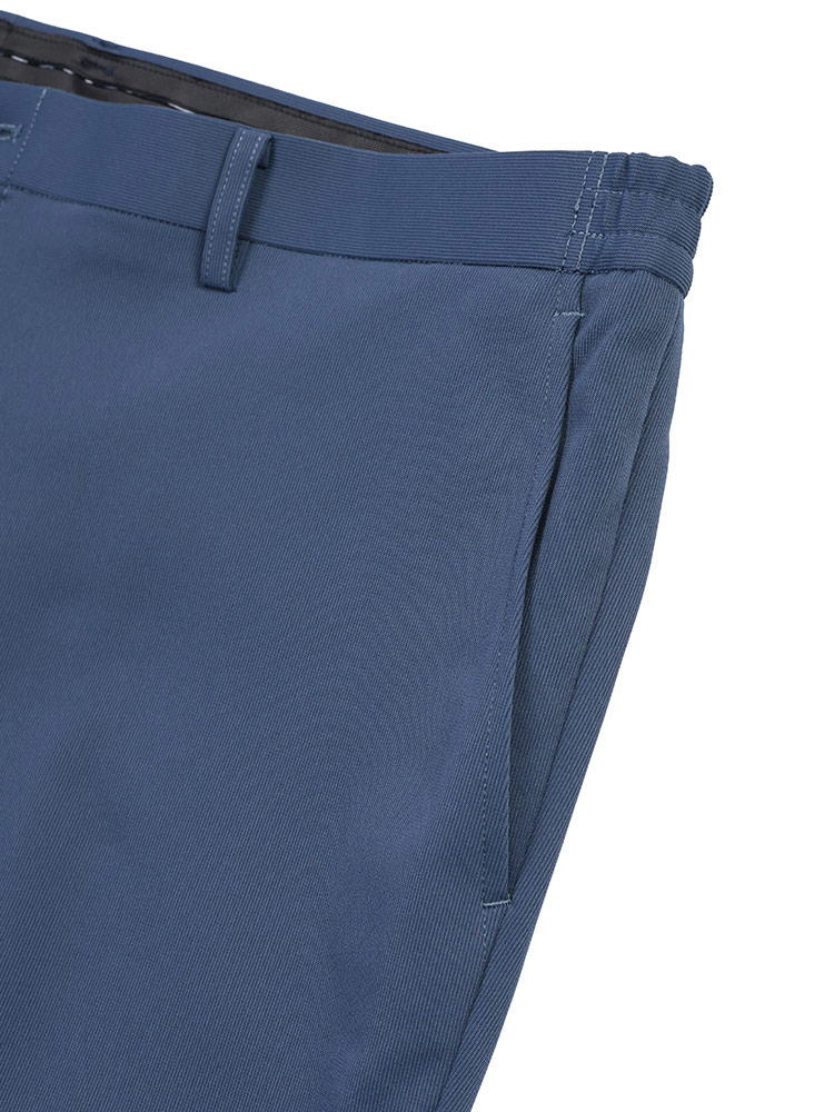 試着のみタグ付き　レザレクション薄手ゴルフパンツ　ネイビー　XL ノータック パンツ GOLF ストレッチ シャーリング ボトムス ロング