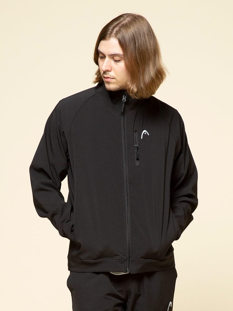 HEAD (ヘッド) 撥水 抗菌防臭 ストレッチ 裏起毛 フルジップ ジャケット