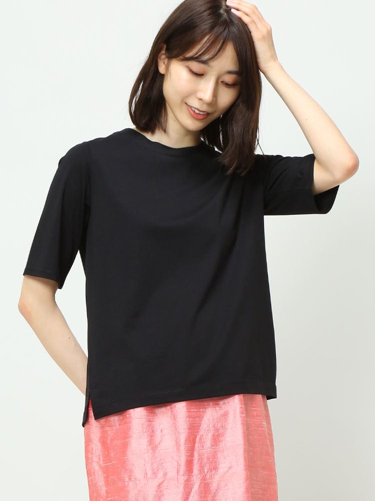 ELGARHYTHM (エルガリズム)  すごいすずしい クルーネック 半袖 カットソー