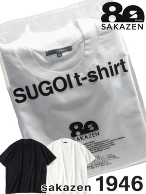 【予約期間中ポイント10倍】4月下旬より順次発送予定 Tシャツ 半袖 パックT HYBRIDBIZ HOME SUGOI TSHIRT 80周年モデル メンズ すごいTシャツ 接触冷感 消臭 UVカット クルーネック カットソー  HYBRIDBIZ ハイブリッドビズ