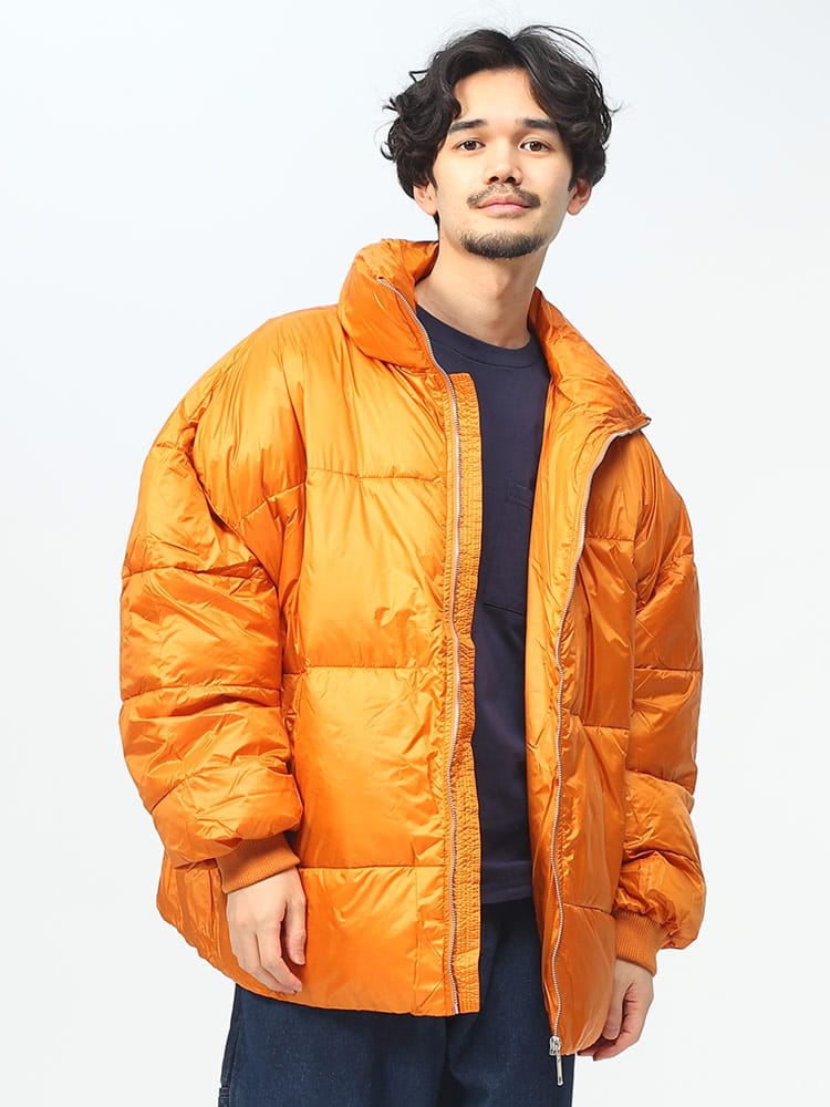 SKKONE COLLECTION (スコーネコレクション) スタンド フルジップ ダウンジャケット