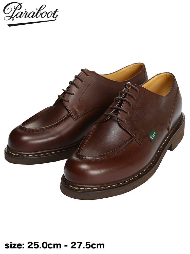 パラブーツ メンズ シューズ Paraboot ブランド 靴 革靴 Uチップ CHAMBORD レザー 本革 PB710709