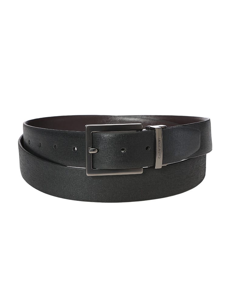 Calvin Klein (カルバンクライン) リバーシブル レザー ベルト CK11CK010023 メンズ