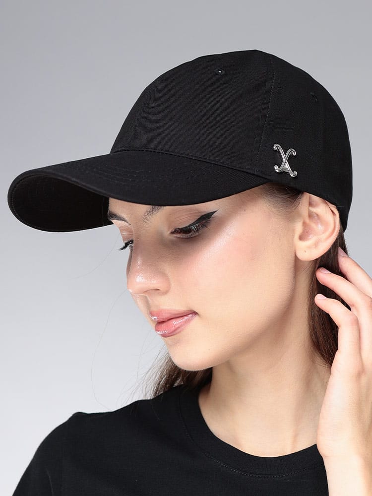 VARZAR (バザール) コットン カーブスタッズ キャップ VARZAR1589 レディース