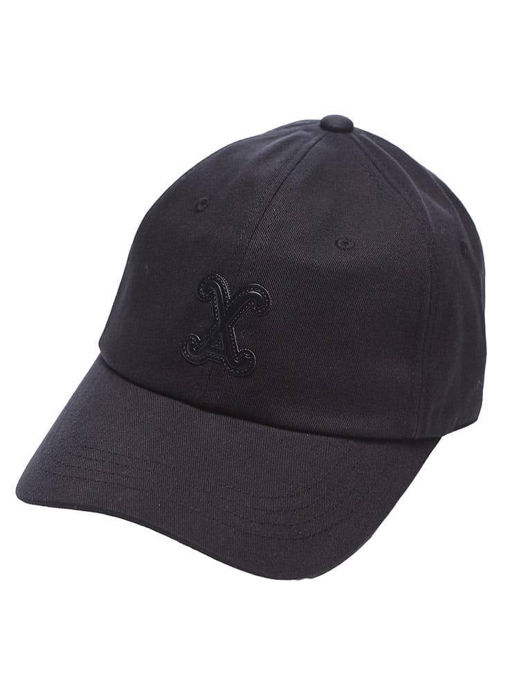 VARZAR (バザール) カーブドパッチ ロゴ コットン キャップ VARZAR1597 レディース