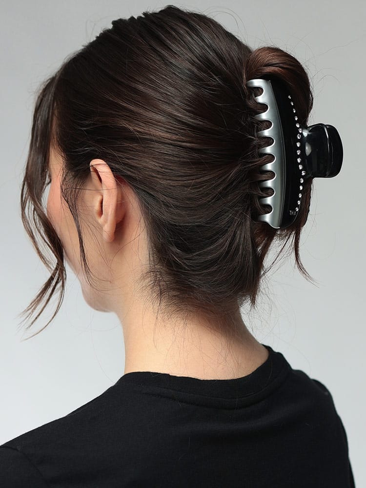 ALEXANDRE DE PARIS (アレクサンドルドゥパリ) レディース ヘアクリップ スワロフスキー ヴァンドーム L クリップ ADPICCL1283203