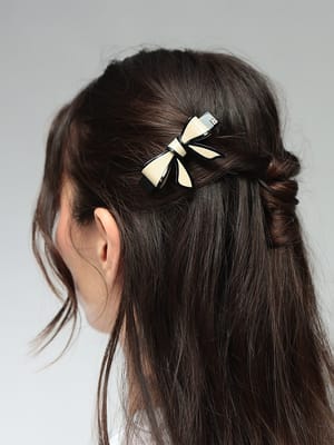 ALEXANDRE DE PARIS (アレクサンドルドゥパリ) レディース バレッタ リズレ リボン ヘアクリップ ADPAA61268803
