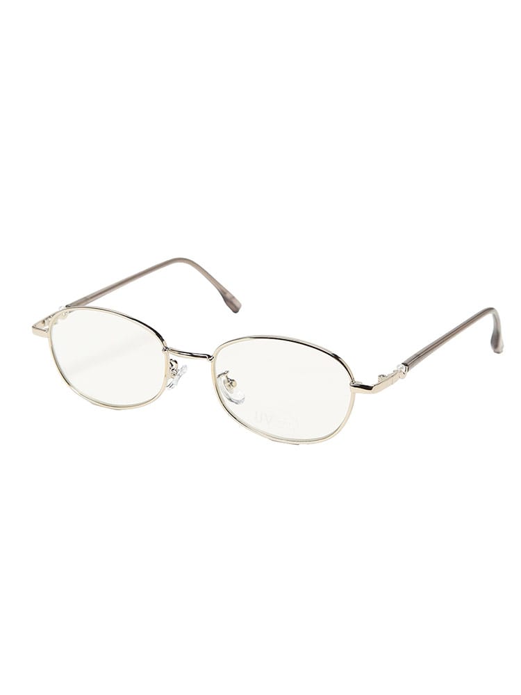 伊達メガネ UVカット ラウンド クリアレンズ アイウェア ユニセックス PY6579